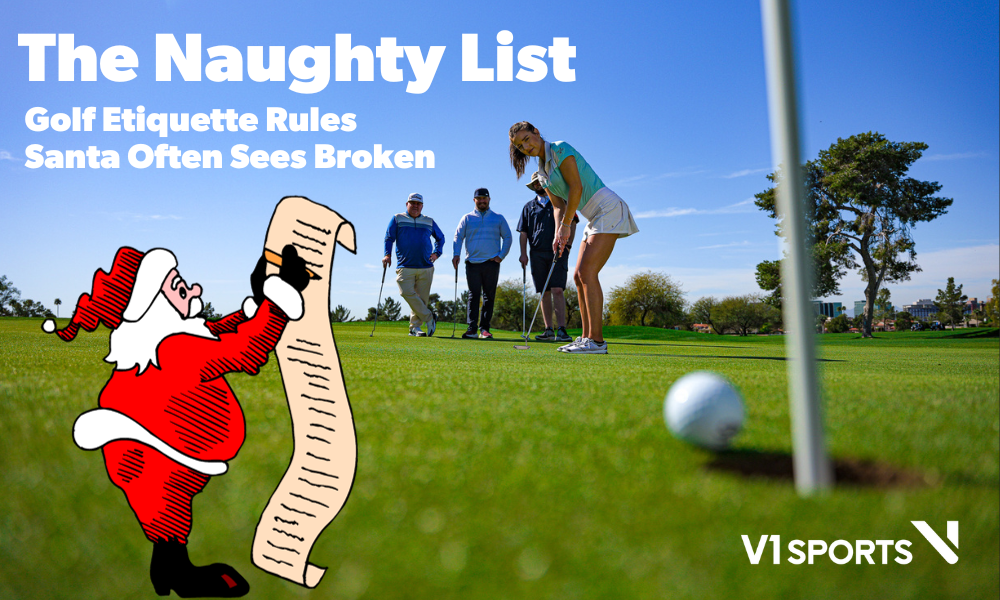 The Naughty List: Golf Etiquette Rules Santa Often Sees Broken